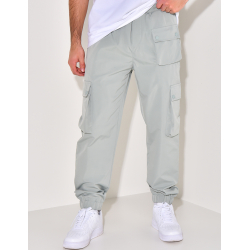 Pantalon cargo fin