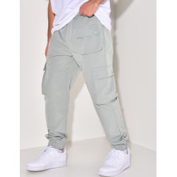 Pantalon cargo fin