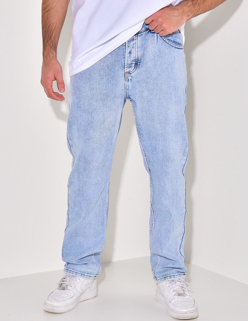 Jeans coupe droite