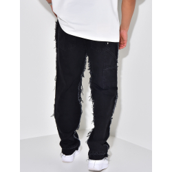 Jeans à empiècements effet déchiré Jeans à empiècements effet déchiré