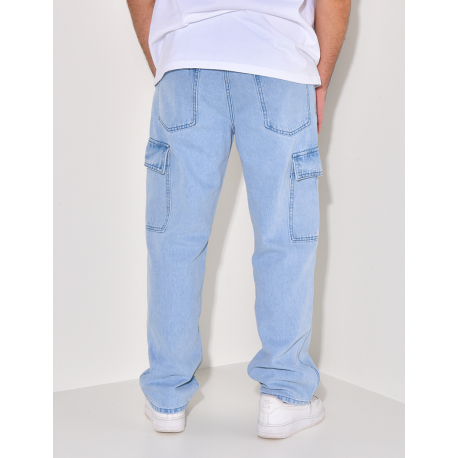 Jeans cargo à poches Jeans cargo à poches