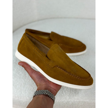 Mocassins en suédine