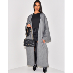 Kimono long et épais en feutrine