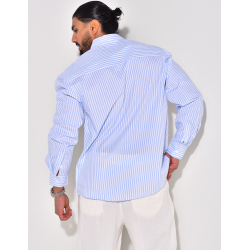 Chemise rayée manches longues Chemise rayée manches longues