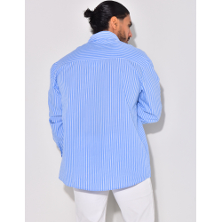 Chemise rayée manches longues Chemise rayée manches longues