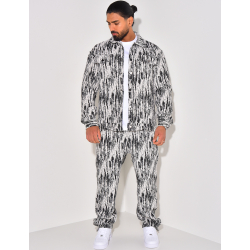 Ensemble chemise et pantalon texturé Ensemble chemise et pantalon texturé