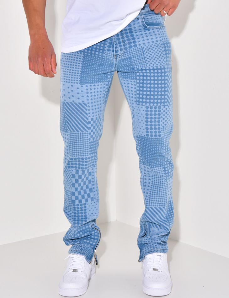 Geometric jeans Geometric jeans