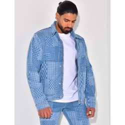 Patterned denim jacket Patterned denim jacket