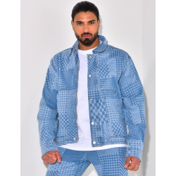 Patterned denim jacket Patterned denim jacket
