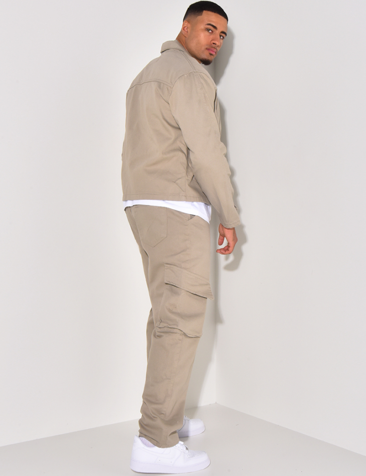 Ensemble cargo pantalon et veste   Ensemble cargo pantalon et veste