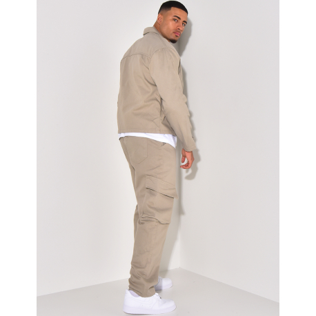 Ensemble cargo pantalon et veste   Ensemble cargo pantalon et veste