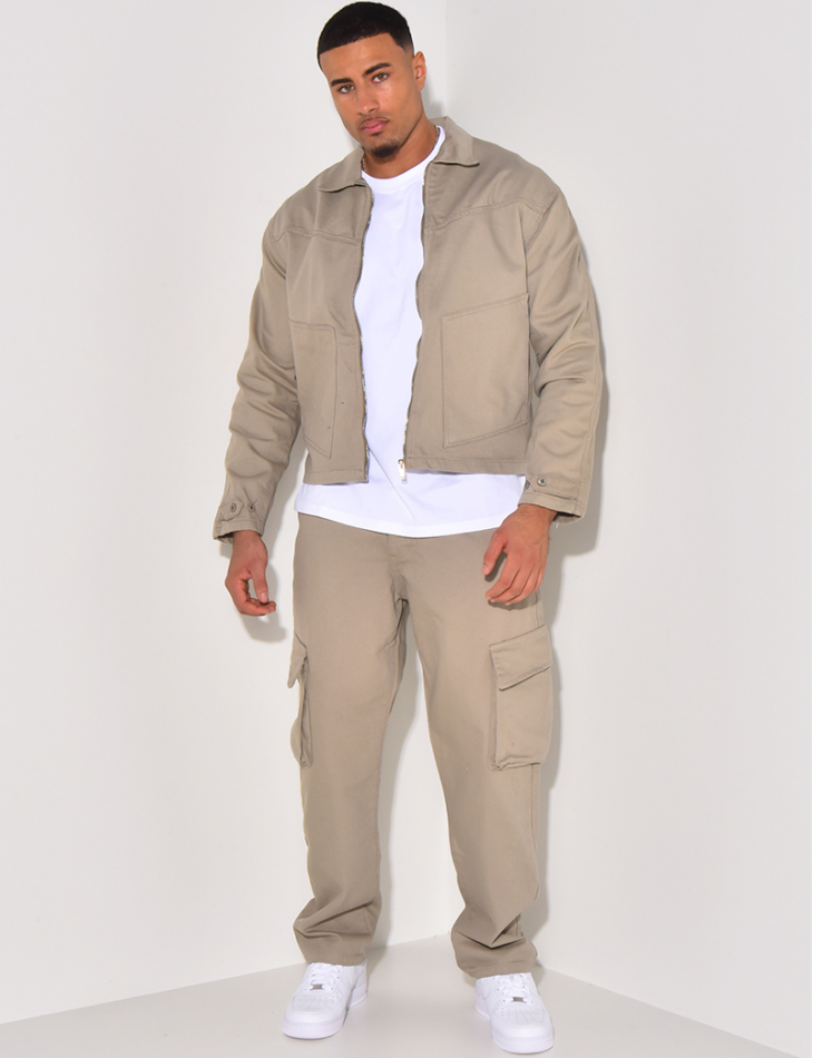 Ensemble cargo pantalon et veste   Ensemble cargo pantalon et veste