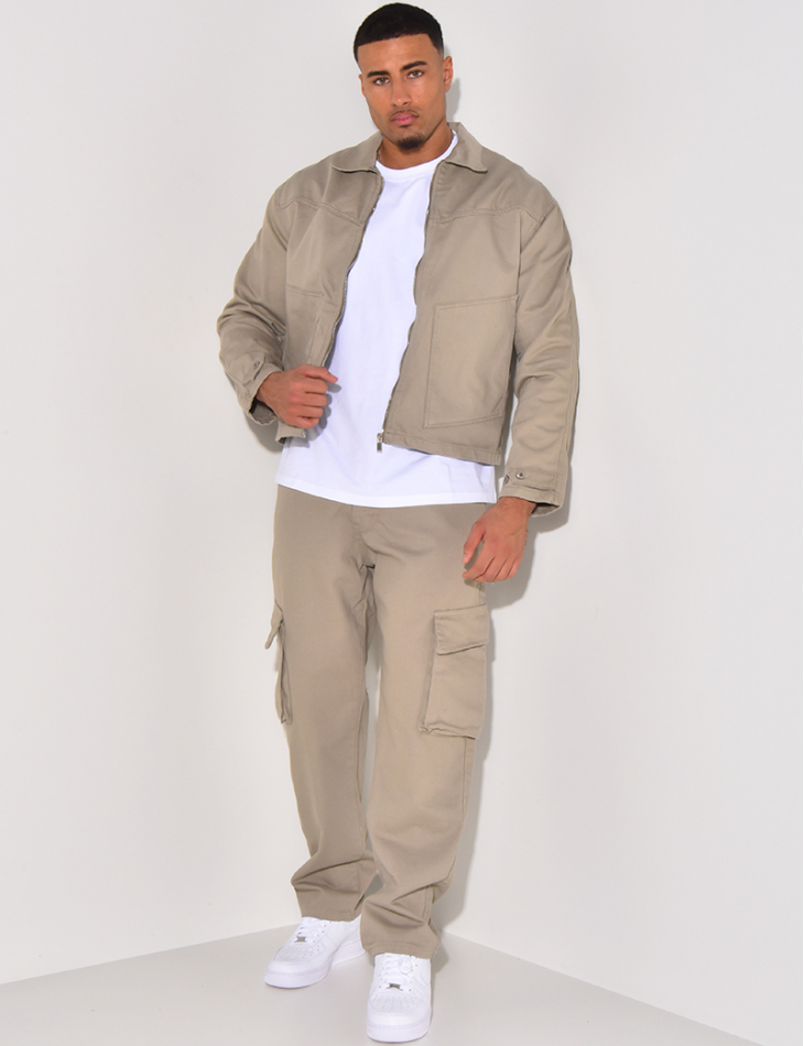 Ensemble cargo pantalon et veste   Ensemble cargo pantalon et veste