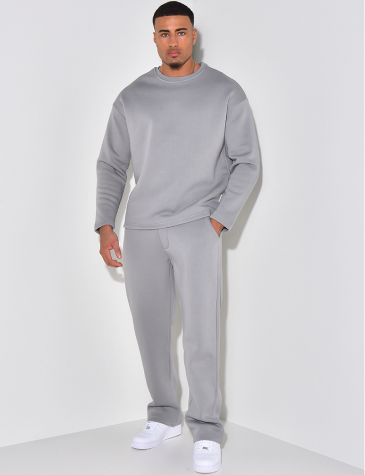 Sweatshirt trousers set outlet