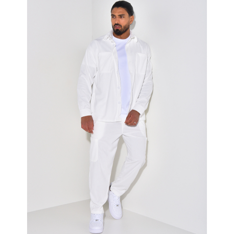 Ensemble pantalon et chemise côtelé Ensemble pantalon et chemise côtelé
