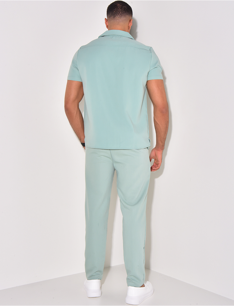 Chemise manches courtes Ace K551 - Kelly Green