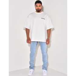 Tone-on-tone denim jeans Tone-on-tone denim jeans