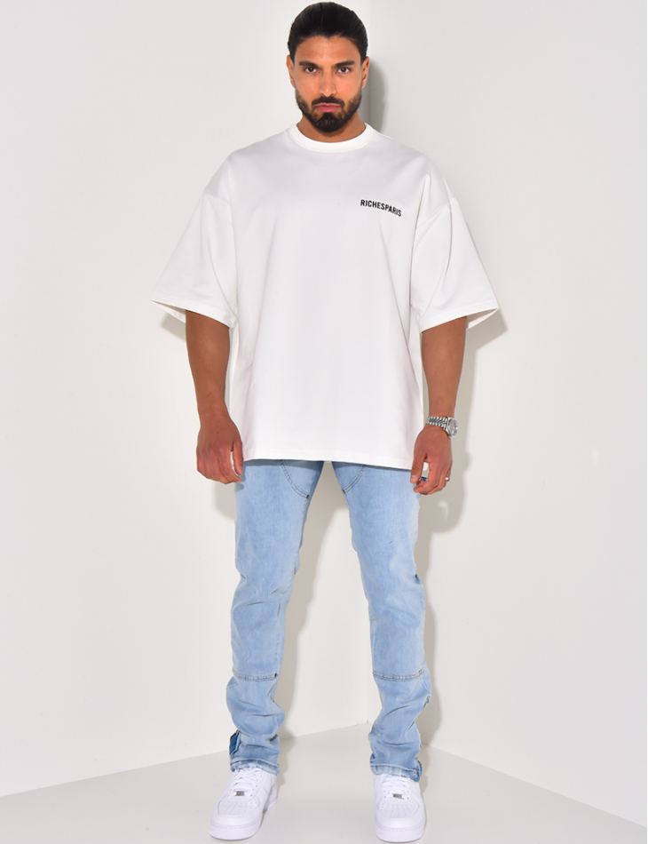 Tone-on-tone denim jeans Tone-on-tone denim jeans