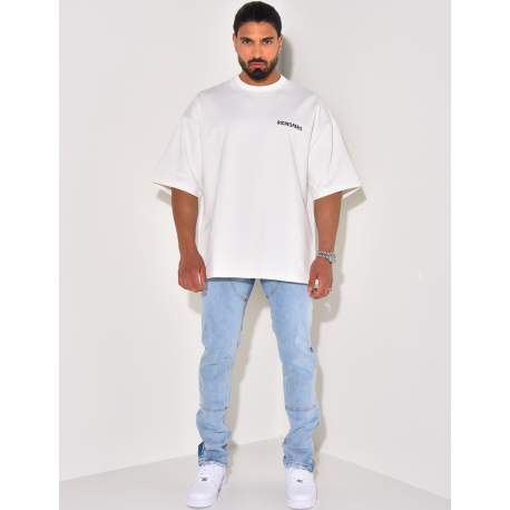 Tone-on-tone denim jeans Tone-on-tone denim jeans