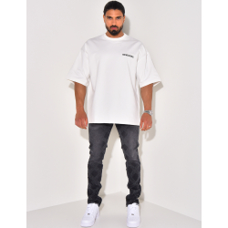 Diamond pattern jeans Diamond pattern jeans