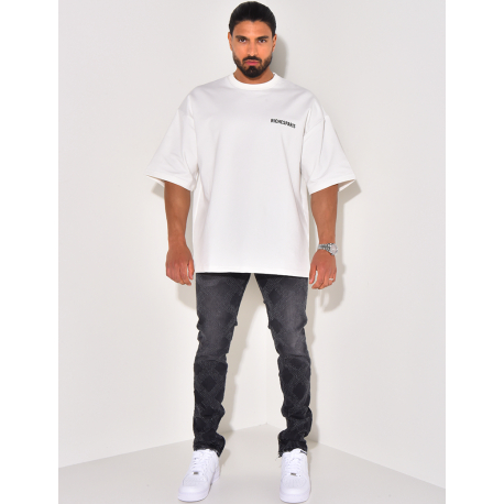 Diamond pattern jeans Diamond pattern jeans