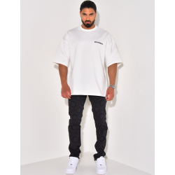 Jeans à motifs géométriques Jeans à motifs géométriques