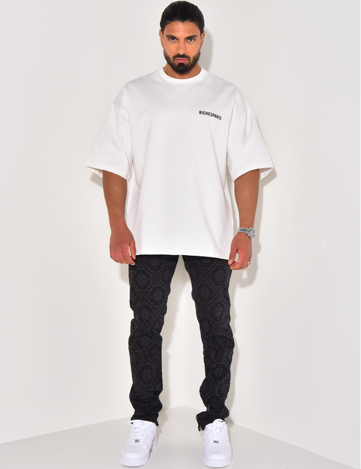 Jeans à motifs géométriques Jeans à motifs géométriques