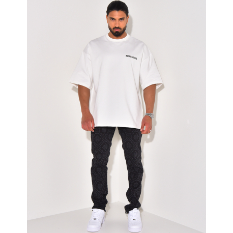 Jeans à motifs géométriques Jeans à motifs géométriques