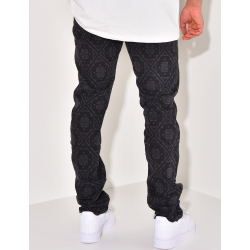 Jeans à motifs géométriques Jeans à motifs géométriques