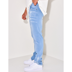 Jeans mit Farbflecken-Effekt Jeans mit Farbflecken-Effekt