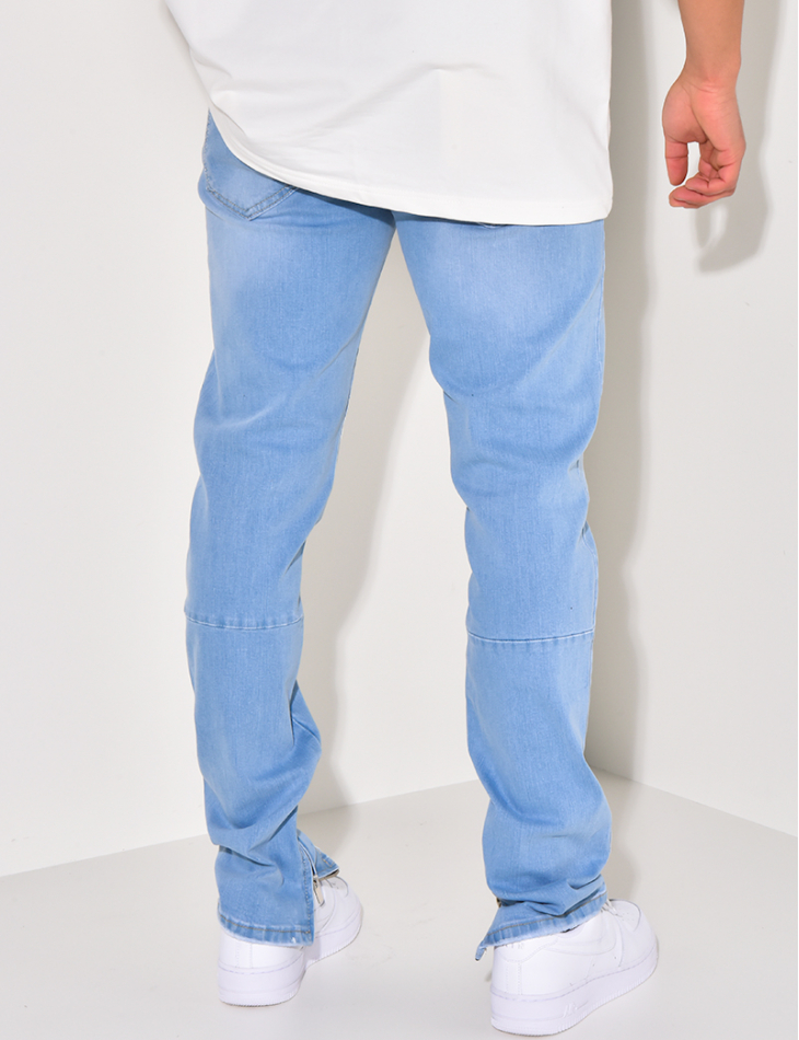 Jeans mit Farbflecken-Effekt Jeans mit Farbflecken-Effekt