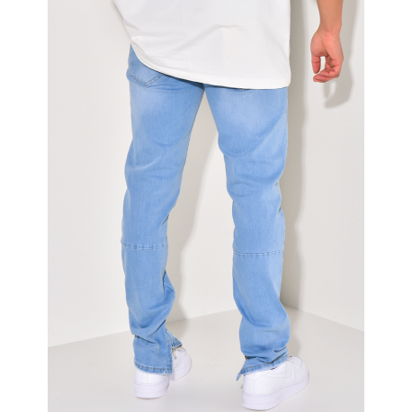 Jeans mit Farbflecken-Effekt Jeans mit Farbflecken-Effekt