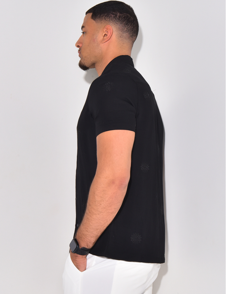 Chemise légère motifs brodés Chemise légère motifs brodés