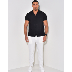 Chemise légère motifs brodés Chemise légère motifs brodés