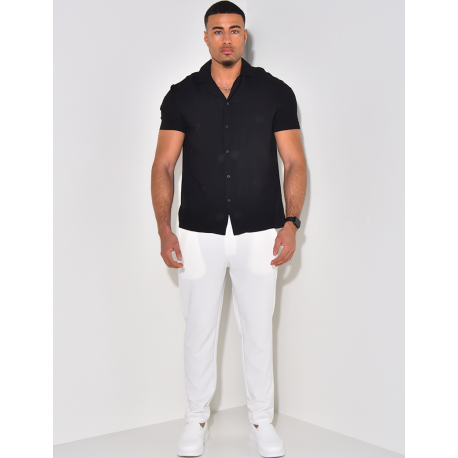 Chemise légère motifs brodés Chemise légère motifs brodés
