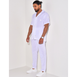 Chemise légère motifs brodés Chemise légère motifs brodés