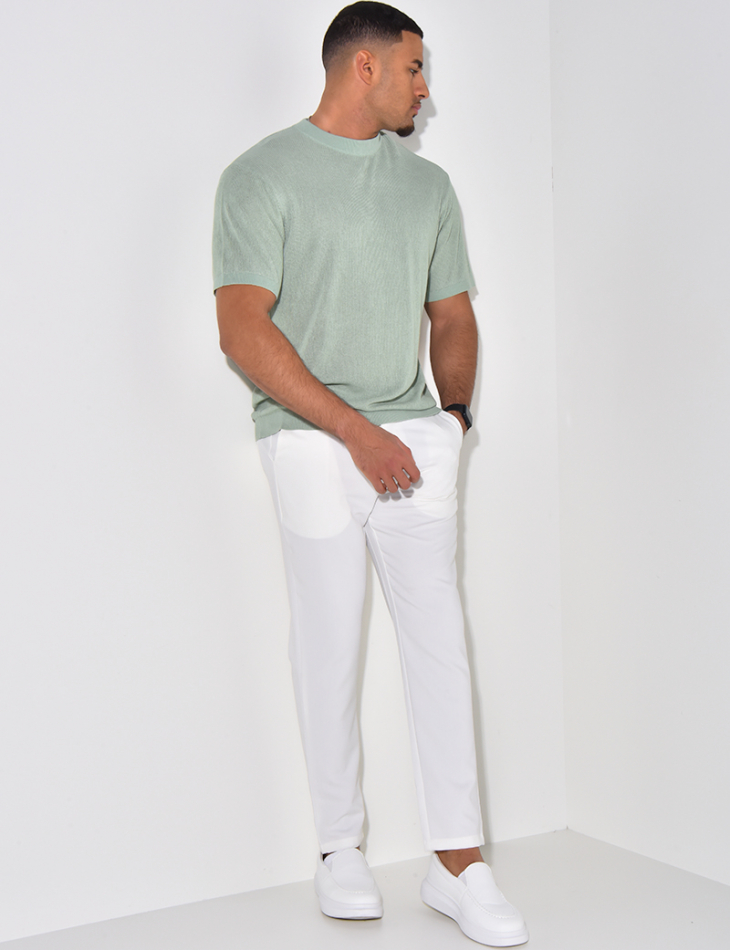 T-shirt ajouré T-shirt ajouré