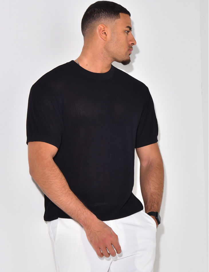 Knitted T-shirt