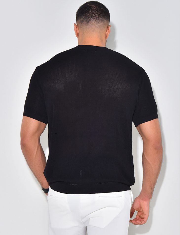 Knitted T-shirt