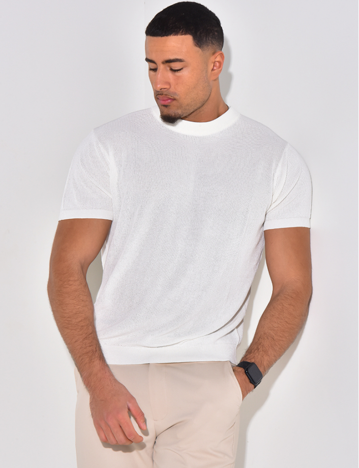 Knitted T-shirt