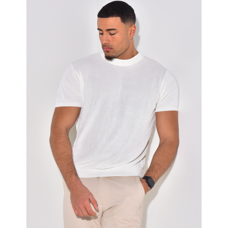 Knitted T-shirt