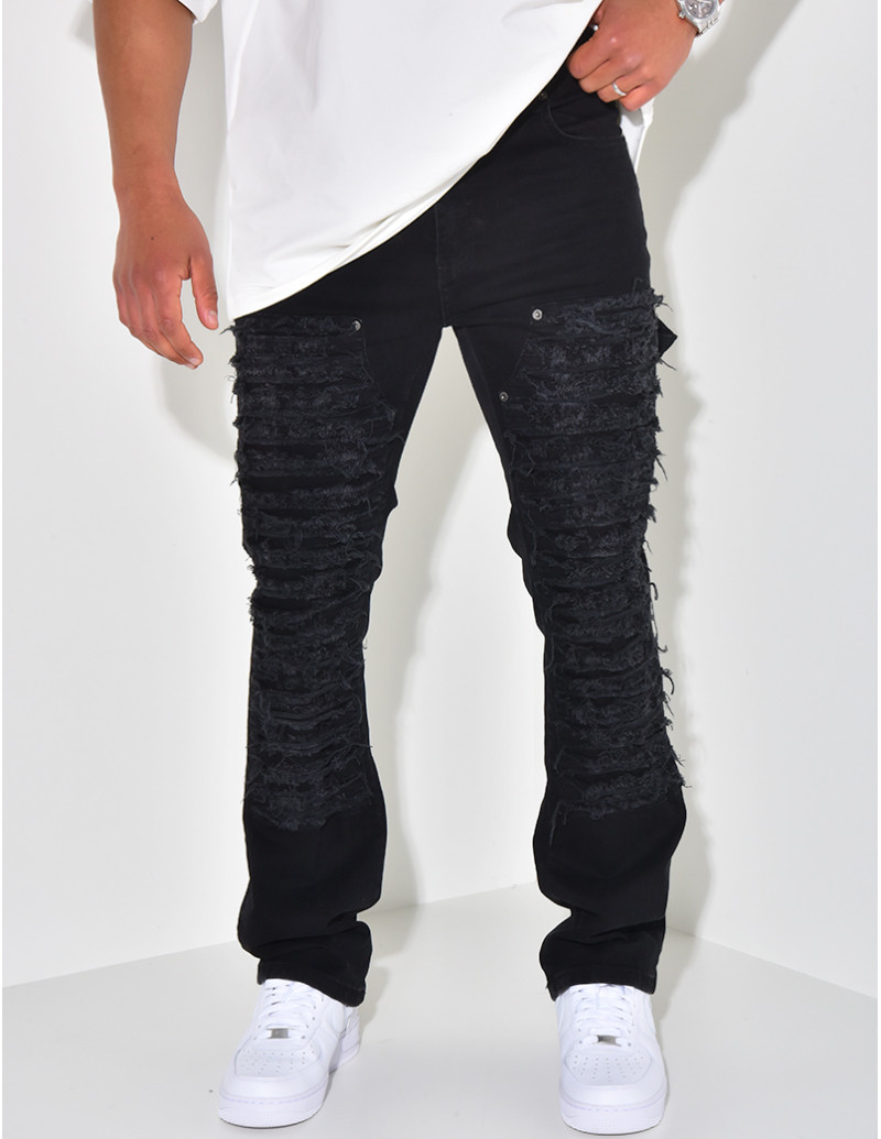 Destroy effect jeans
