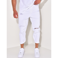 Jeans destroy à chaînes Jeans destroy à chaînes