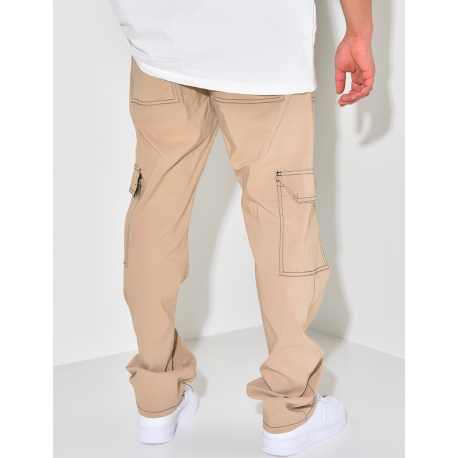 Pantalon cargo à poches Pantalon cargo à poches