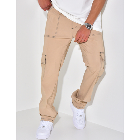 Pantalon cargo à poches Pantalon cargo à poches
