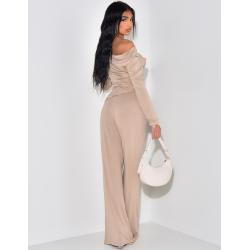 Ensemble pantalon et top manches longues Ensemble pantalon et top manches longues