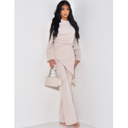 Ensemble de tailleur asymétrique Ensemble de tailleur asymétrique