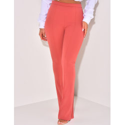 Pantalon de tailleur taille haute coupe flare Pantalon de tailleur taille haute coupe flare