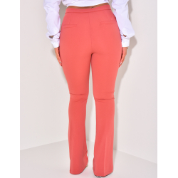 Pantalon de tailleur taille haute coupe flare Pantalon de tailleur taille haute coupe flare