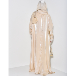 Ensemble 3 pièces, Robe, Kimono et Voile irisé